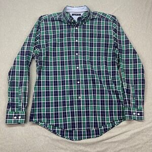 Tommy Hilfiger Men's XL Button Down Long‎ Sleeve Plaid Shirt